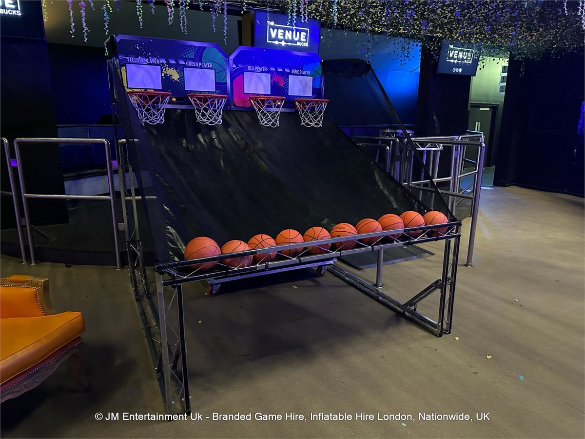 Arcade Basketball Shootout Game Hire London & UK
