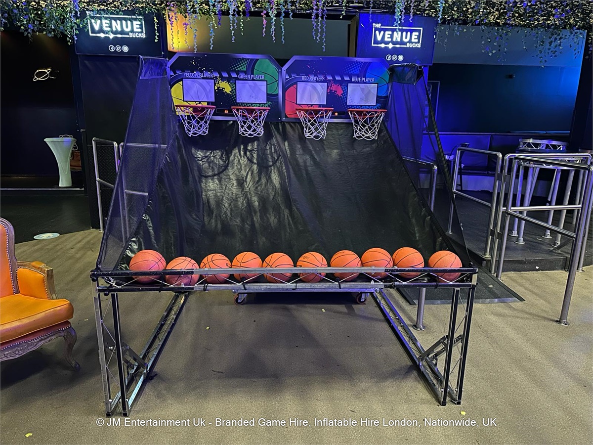 Arcade Basketball Shootout Game Hire London & UK