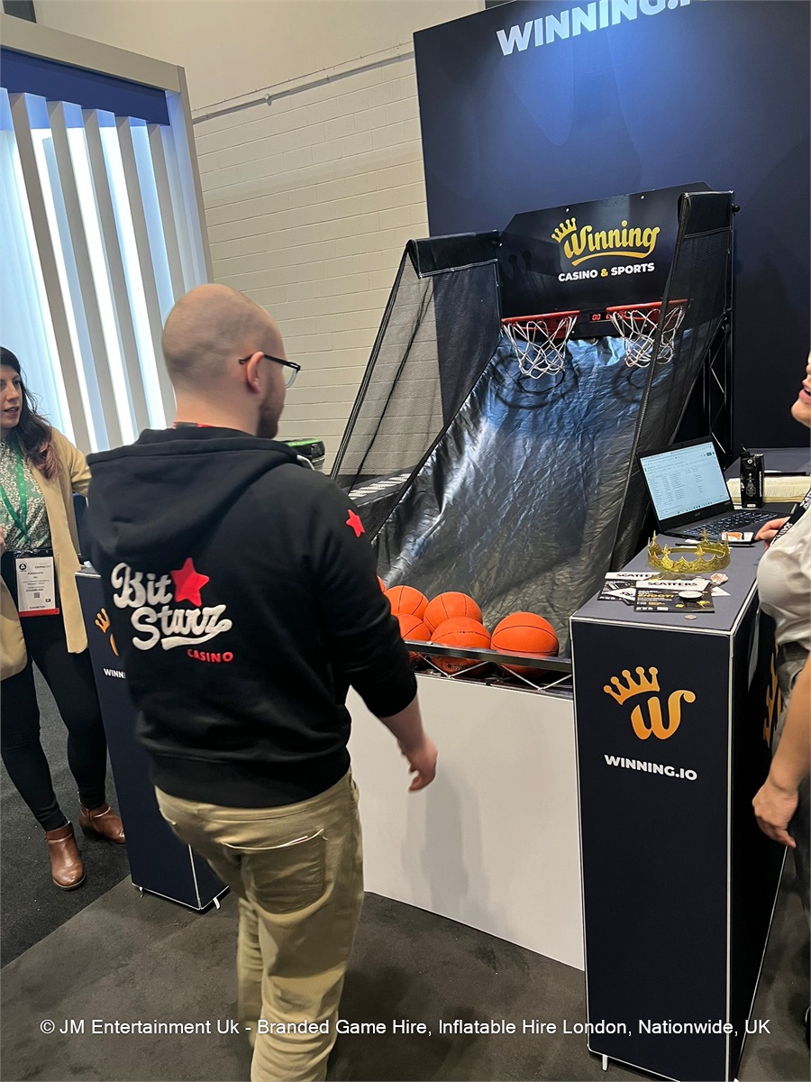 Branded Arcade Basketball Hire