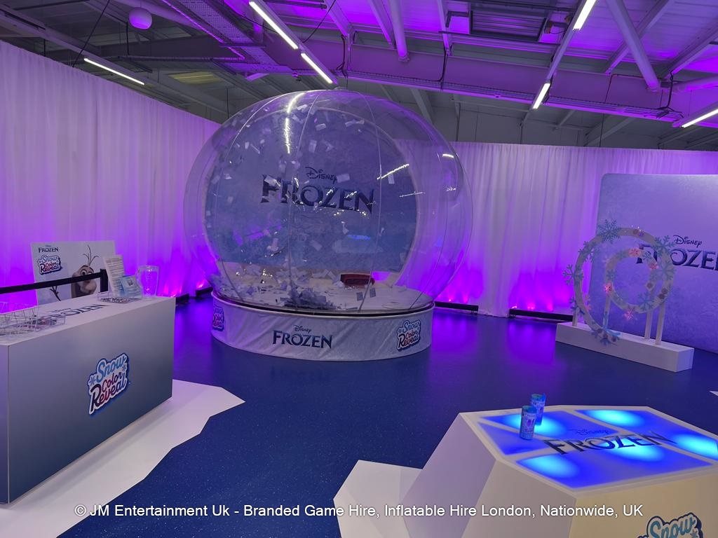 Inflatable Snow Globe Hire Christmas JM Entertainment