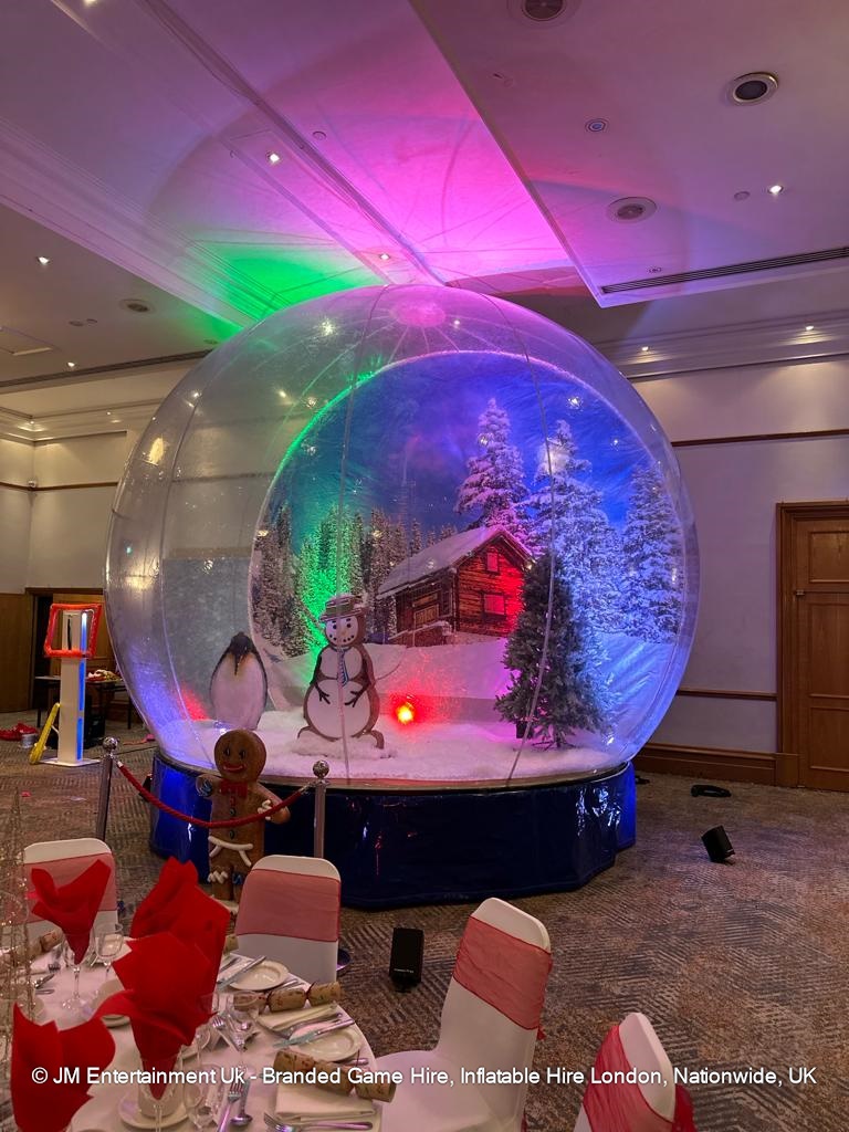 Giant Snow Globe Hire JM Entertainment
