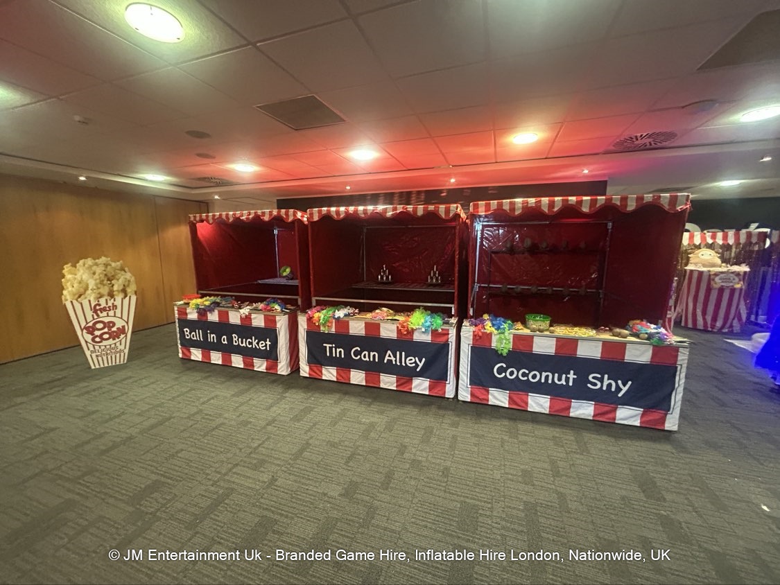 Funfair Side Stalls Hire | Fairground Games | Event Services UK