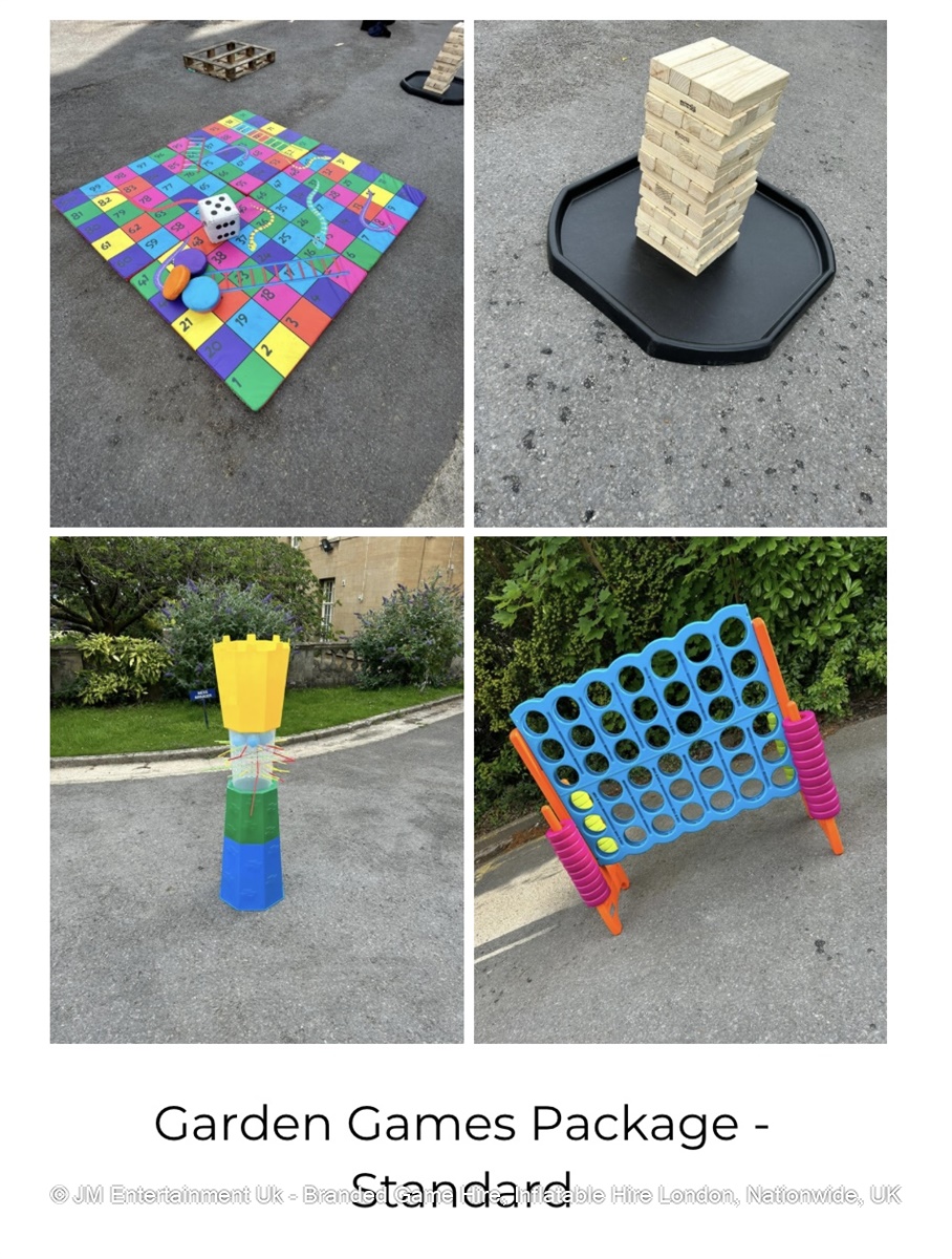 Giant Garden Games Hire JM Entertainment