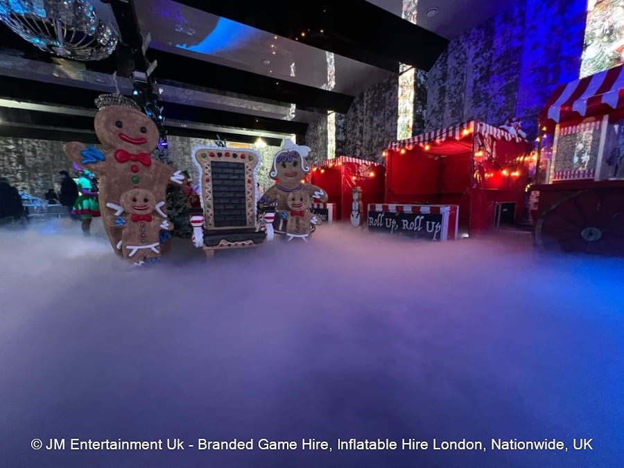 Gingerbread Bench Prop Hire