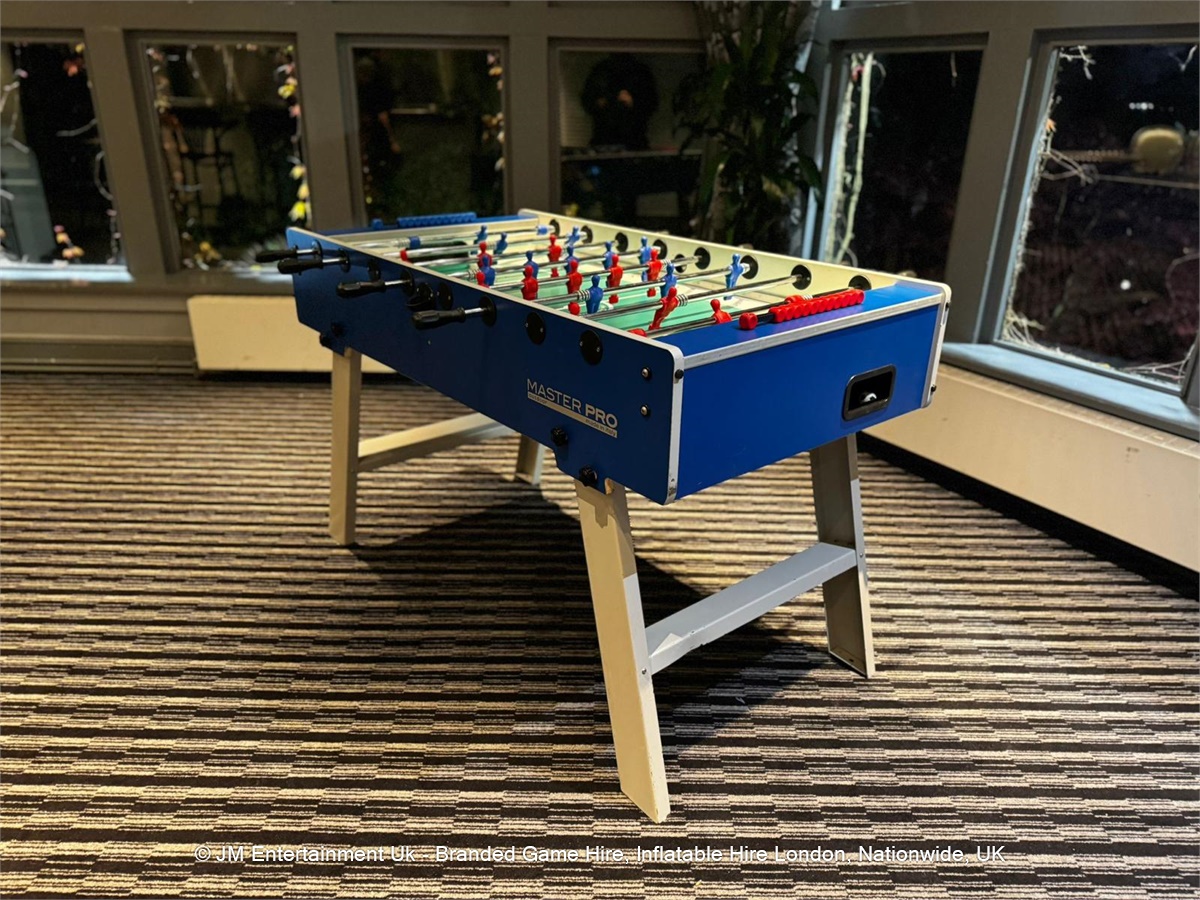 LED Football Table Hire | Light-up Fooseball | UK Event Rental