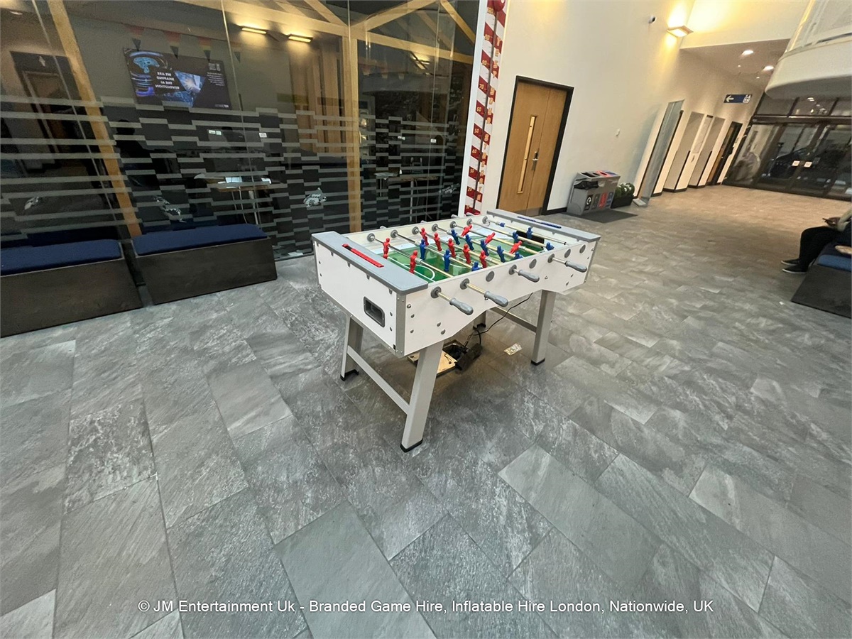 LED Football Table Hire | Light-up Fooseball | UK Event Rental