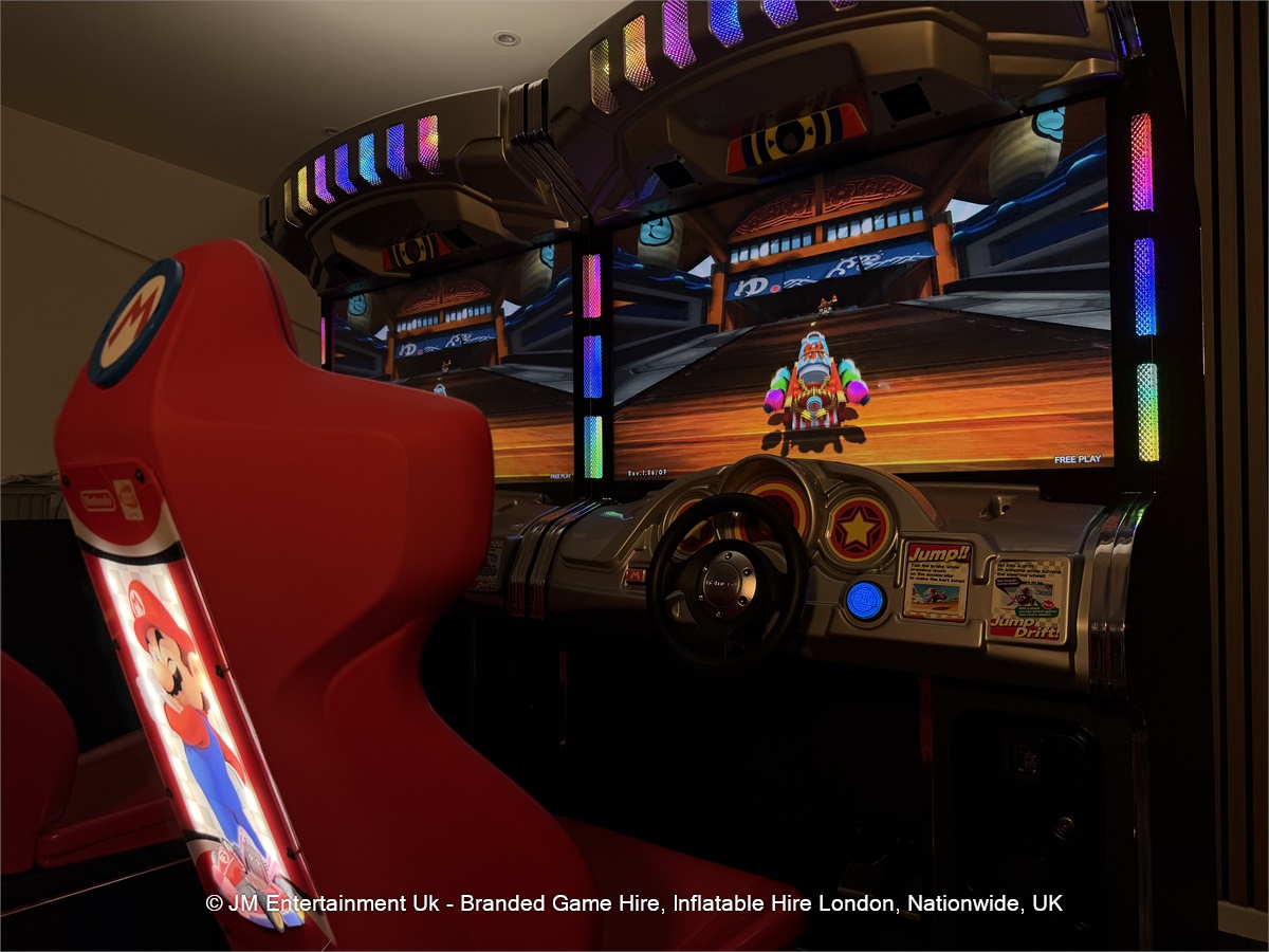 Arcade Mario Kart Hire | Arcade Game Machine Hire UK