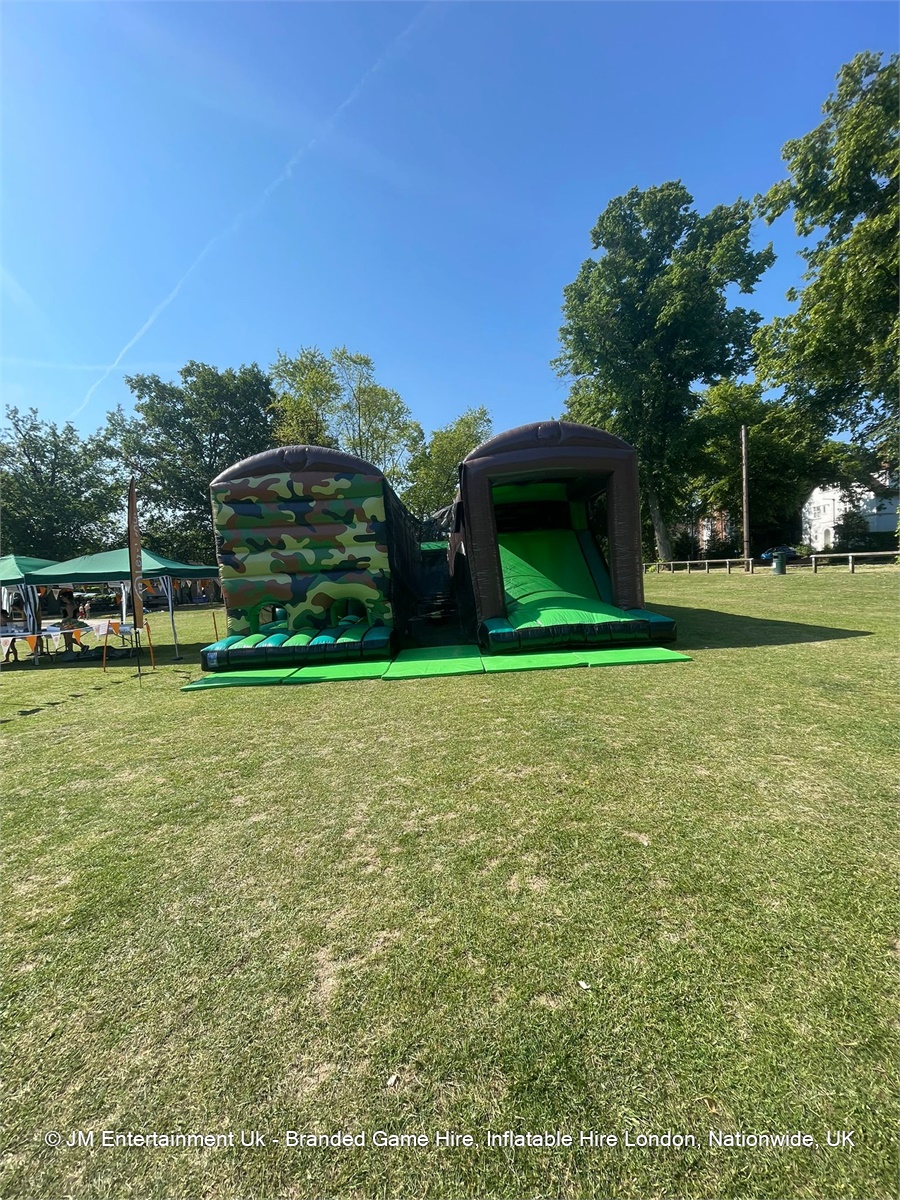 Mega Assault Course Hire | 220ft Inflatable Obstacle Courses