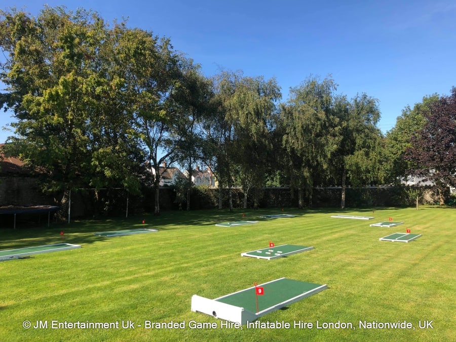 Exhibition Stand Crazy Golf Hire Custom Branded Mini Golf for Events