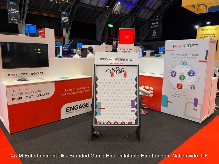 Exhibition Stand Game Hire | JM Entertainment Uk