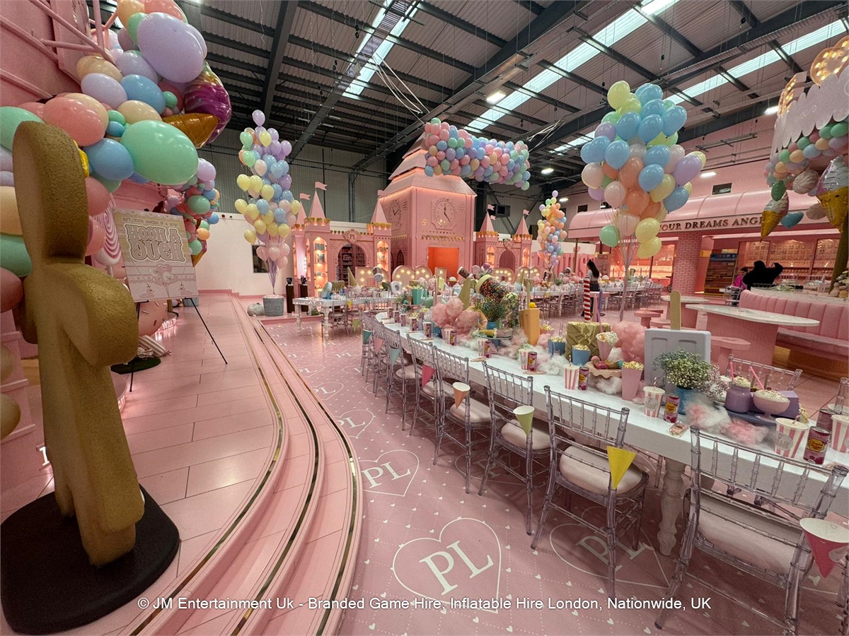 P. Louise Cosmetics Base's 6th Birthday Stockport Best Inflatable & Exhibition Game Hire