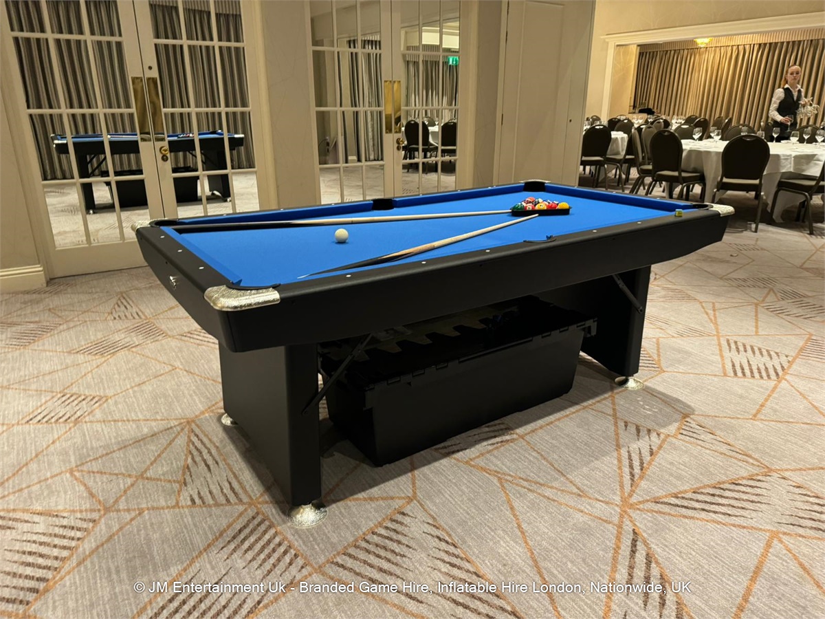 Pool Table Hire Interactive Games Hire JM Entertainment