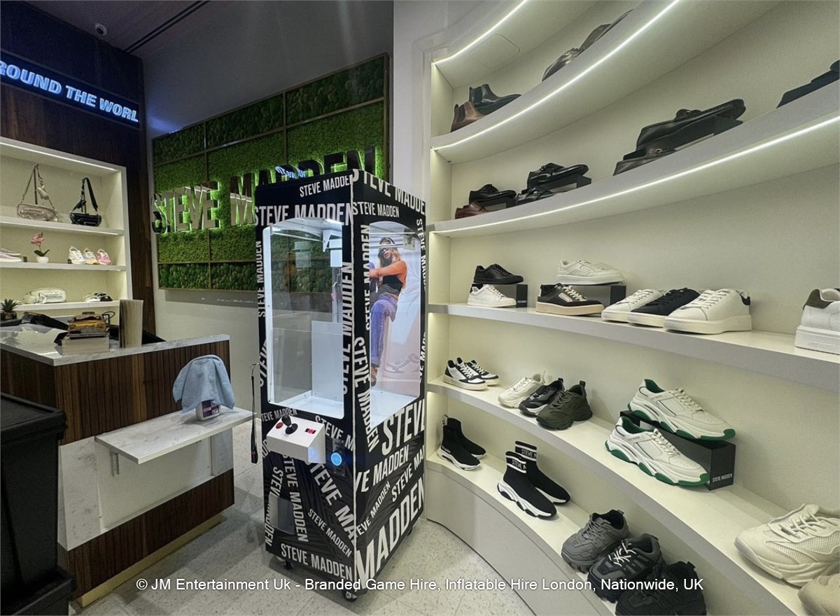 Prize Crane Claw Grabber Hire London, Manchester UK