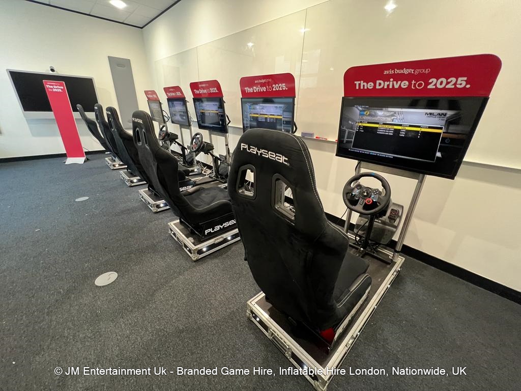 Racing Car Simulator Hire Simulator Hire JM Entertainment Uk