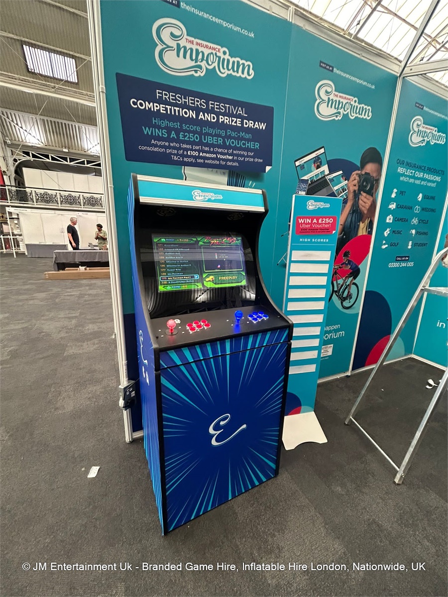 Retro Arcade Machine Hire Arcade Games Hire JM Ents Uk