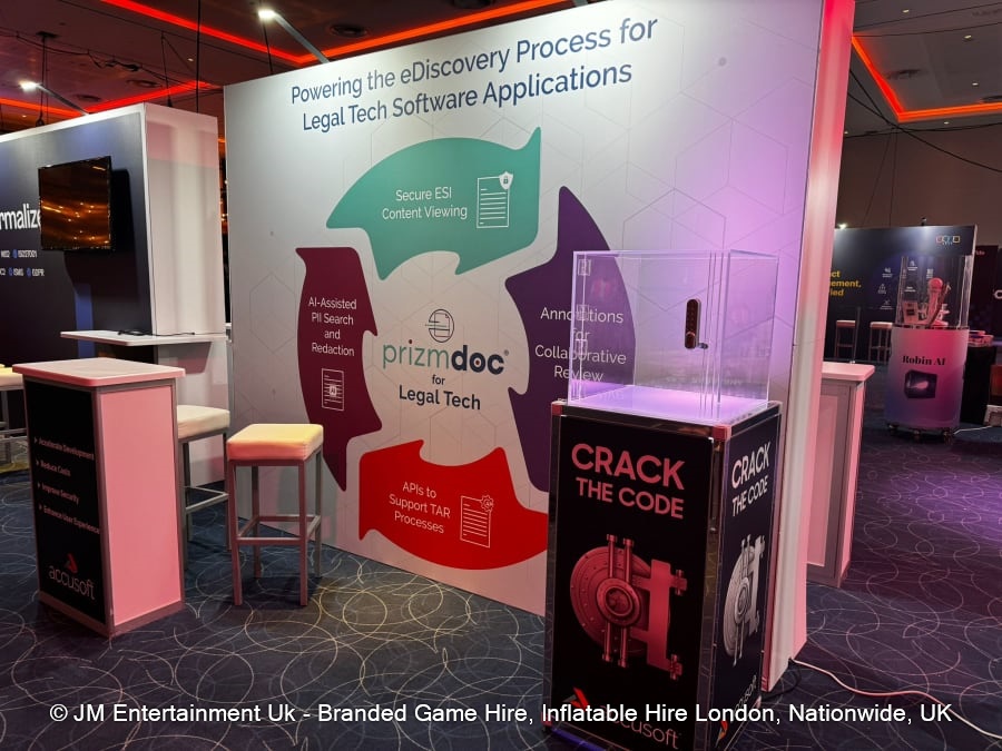 Exhibition Stand Game Hire | JM Entertainment Uk