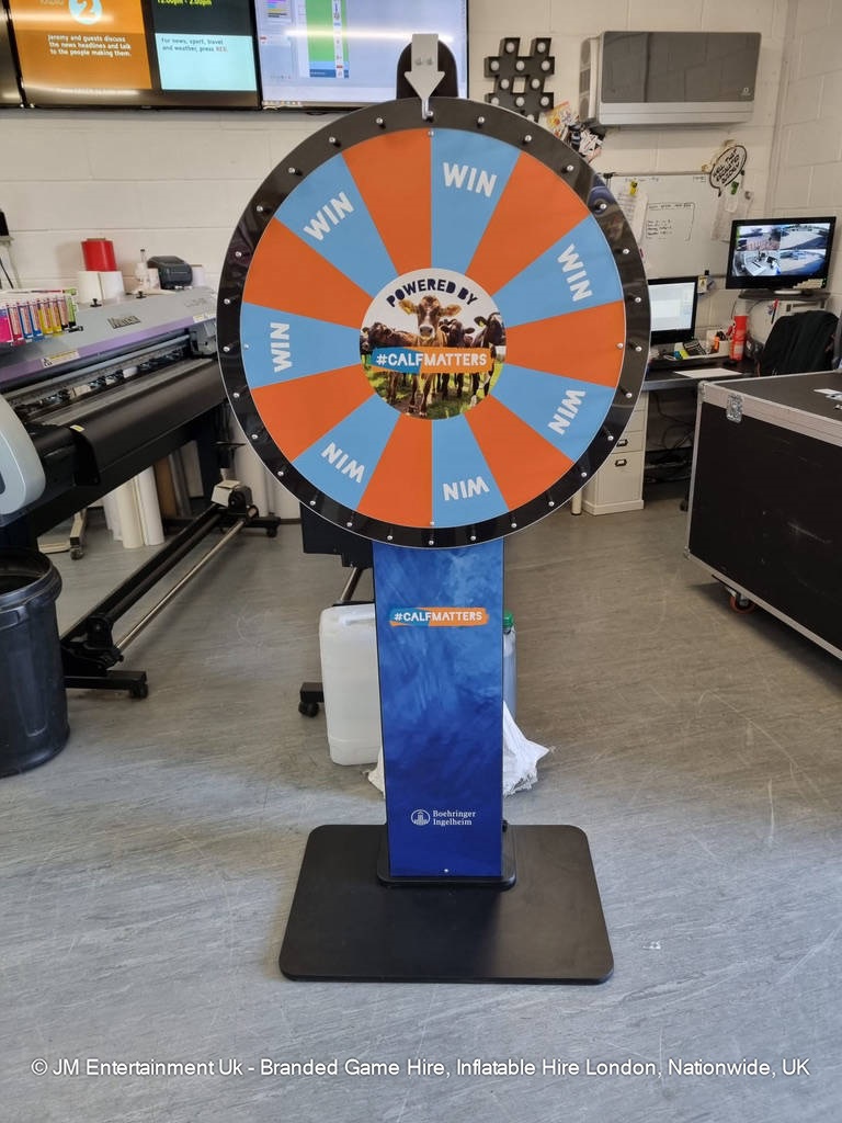 Spin the wheel Hire - 80cm Wheel Face - Inflatable & Exhibition Game ...