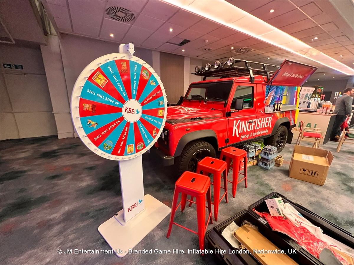 Spin the wheel Hire 80cm Wheel Face Inflatable & Exhibition Game Hire Experts in Swansea