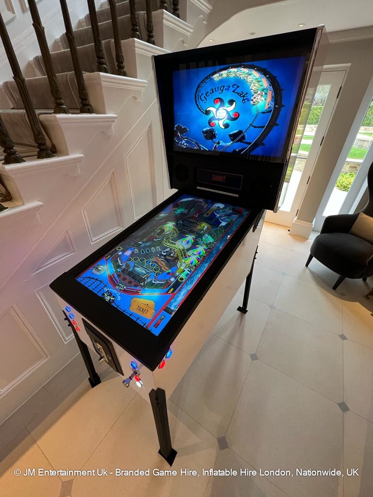 Virtual Pinball Machine Hire Inflatable & Exhibition Game Hire