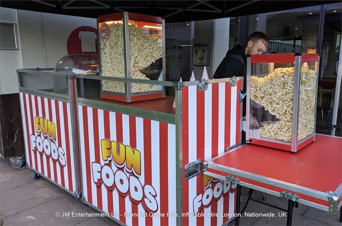 Fun Food Rental for Events: Candy Floss & Popcorn Machine Hire
