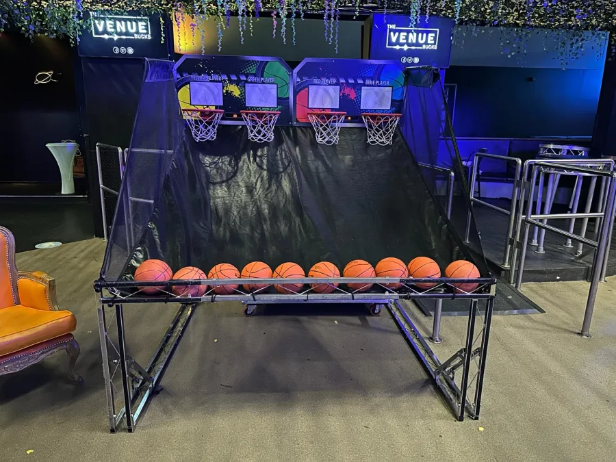 Arcade Basketball Shootout Game Machine Hire | London & UK