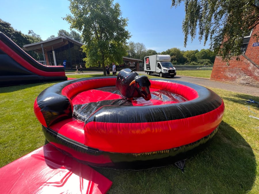 Rodeo Bull Hire Swansea - Bucking Bronco Hire Swansea