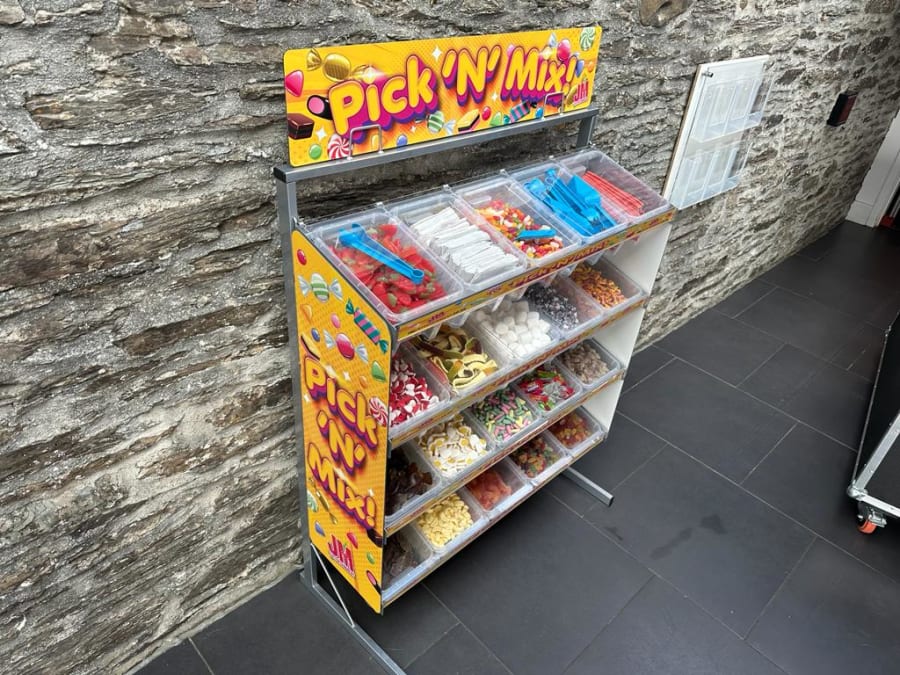 Sweet Stand Hire London Pick N Mix Stand Hire London